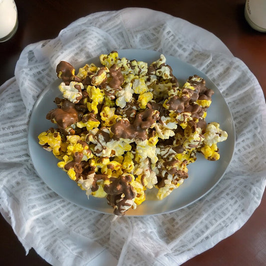 Gluten-Free Chocolate Covered Popcorn