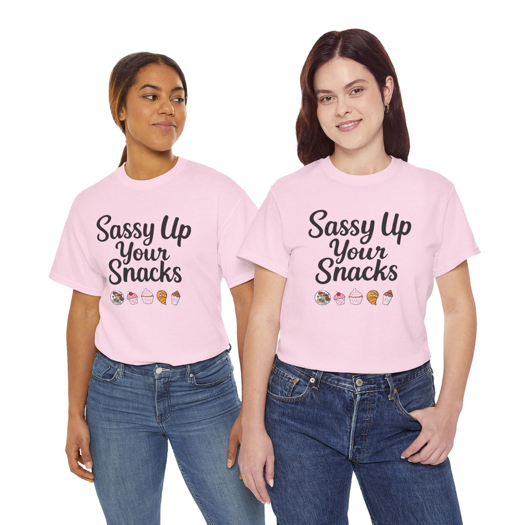 Sassy Up Your Snacks Cotton Tee
