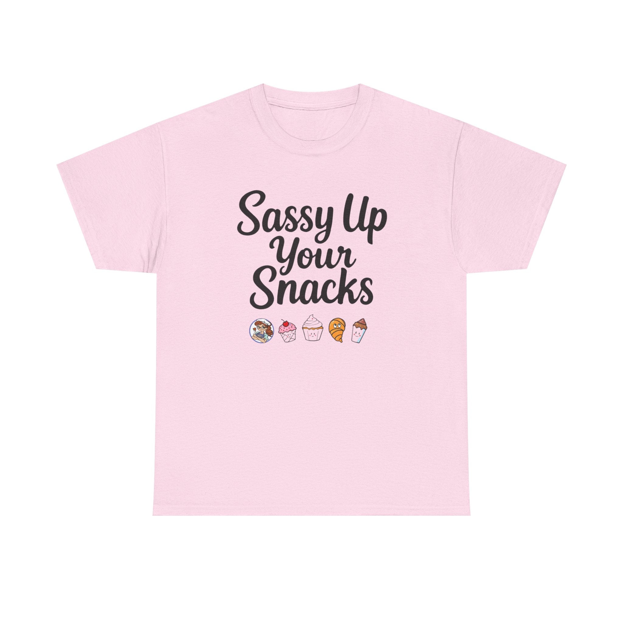 Sassy Up Your Snacks Cotton Tee