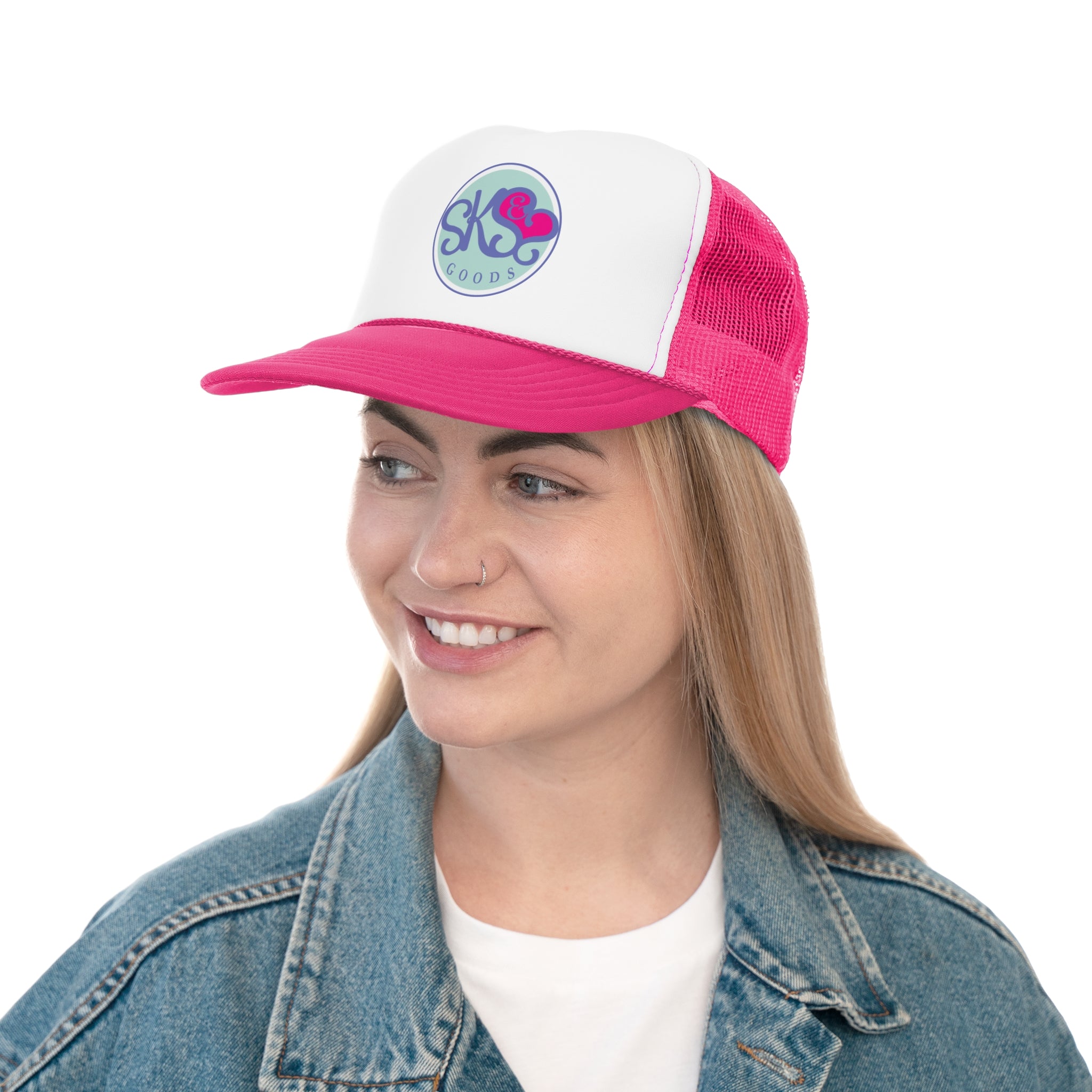 SassyKat Pink Trucker Cap