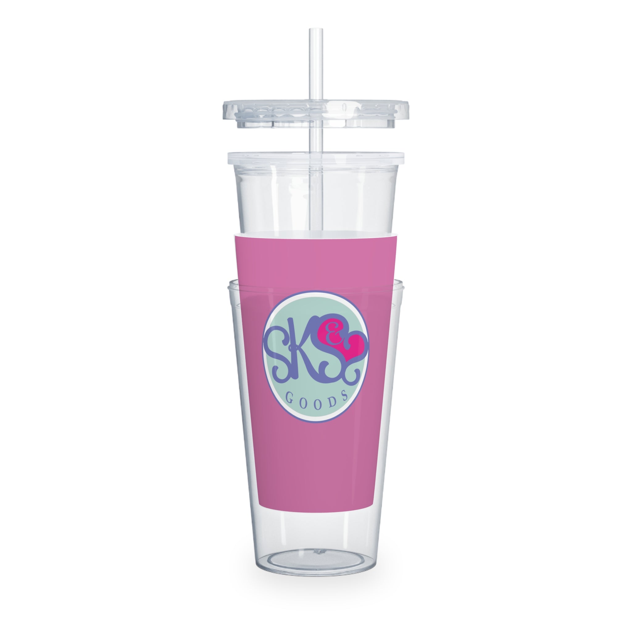 Sassy Kat Tumbler with Straw