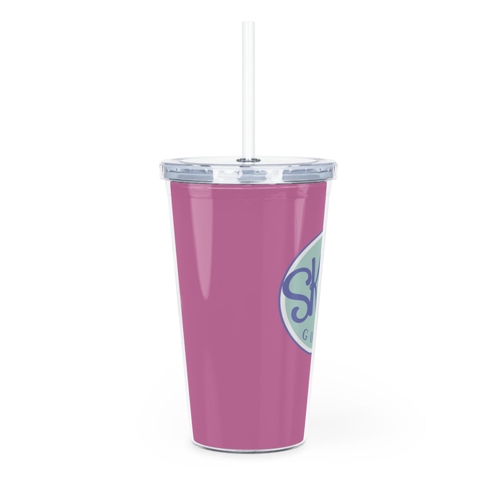 Sassy Kat Tumbler with Straw