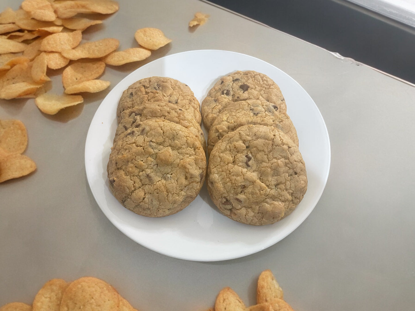 Gluten-Free Chocolate Potato Chip Cookies