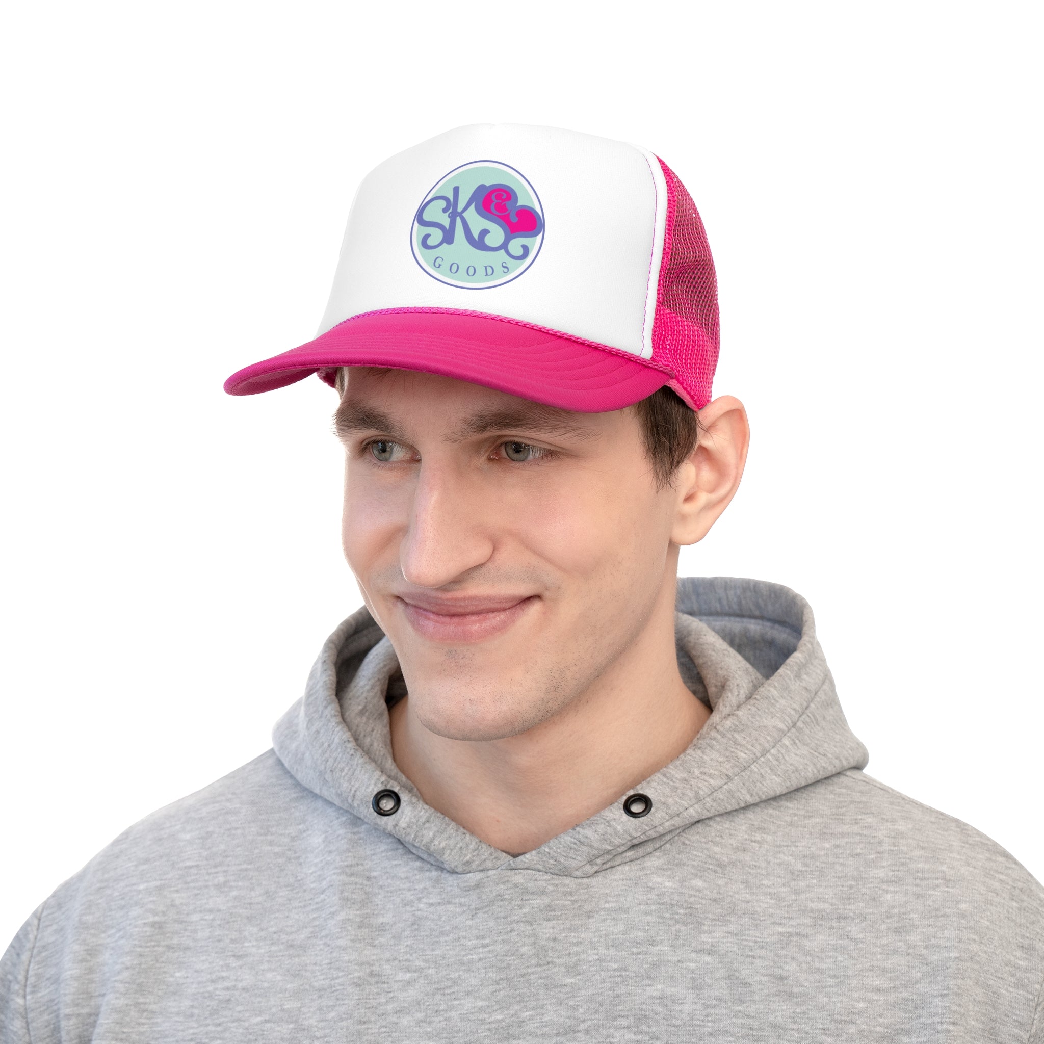 SassyKat Pink Trucker Cap