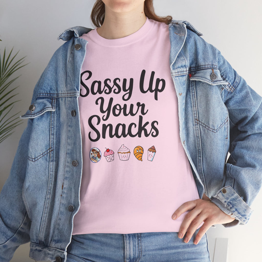 Sassy Up Your Snacks Cotton Tee