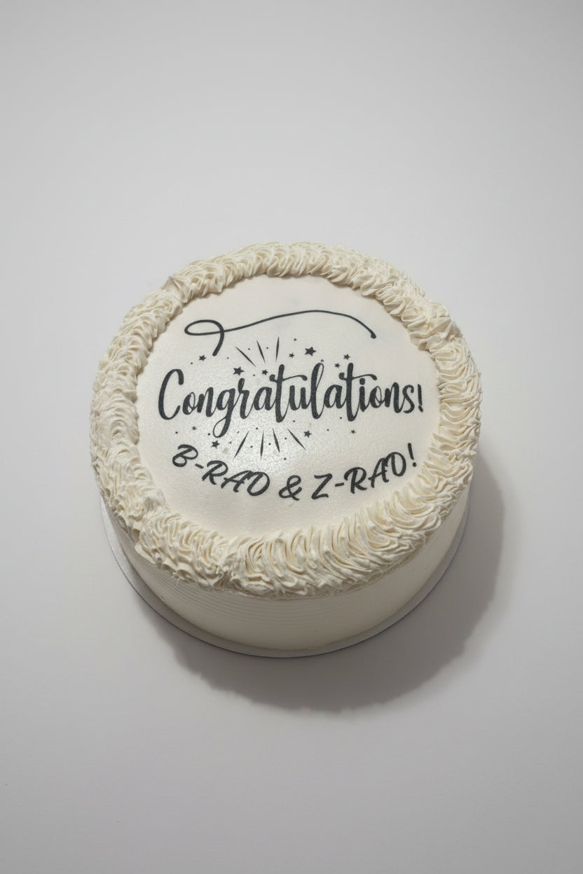 Gluten-Free 2 Layer Round Cake