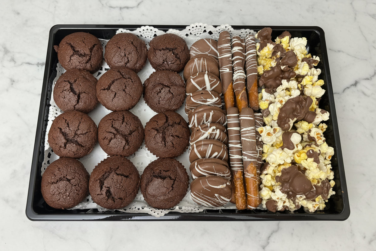 Gluten-Free Brownie & Chocolate Platter