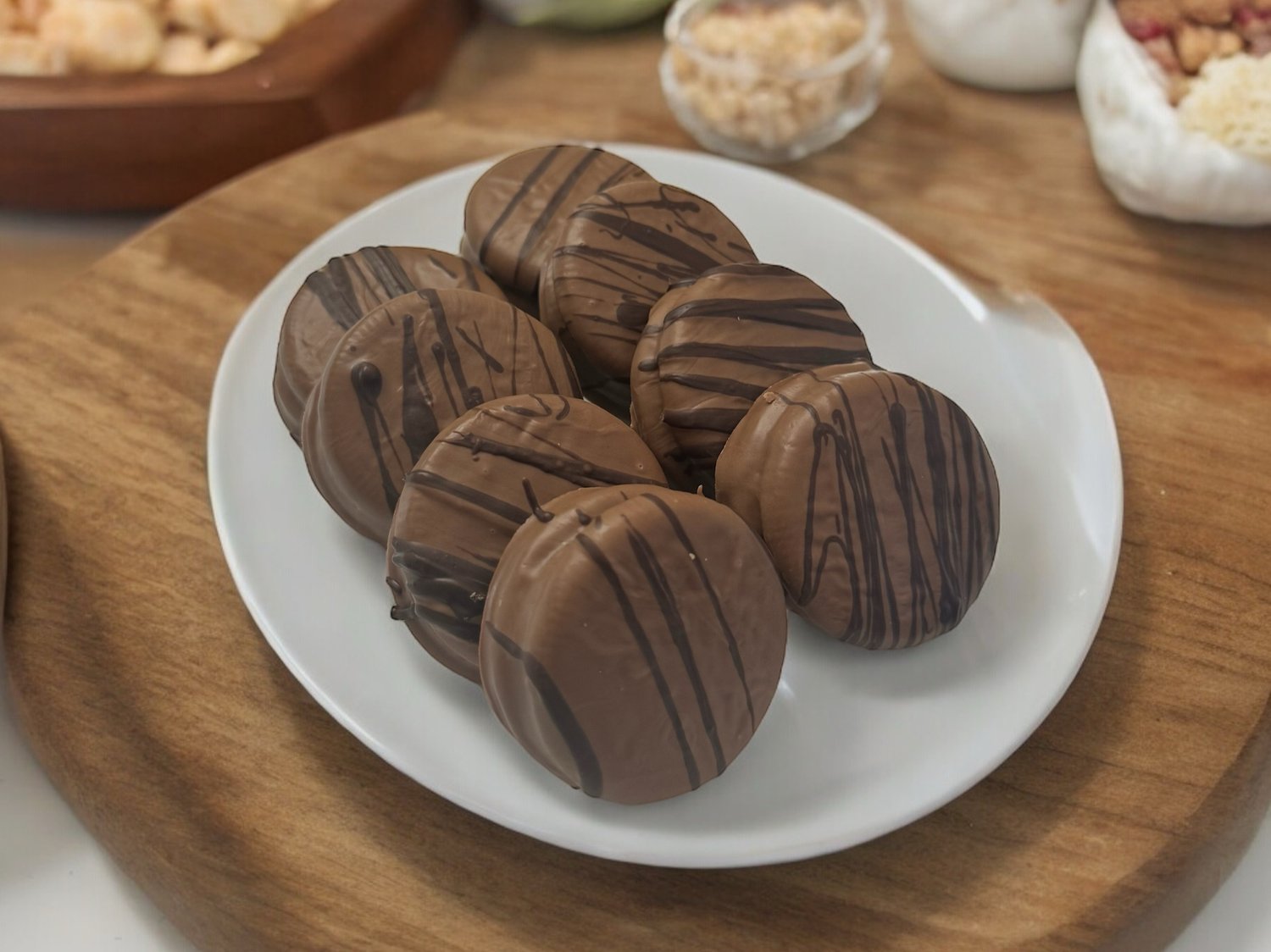 Gluten-Free Chocolate Covered Double Stuffed Oreos