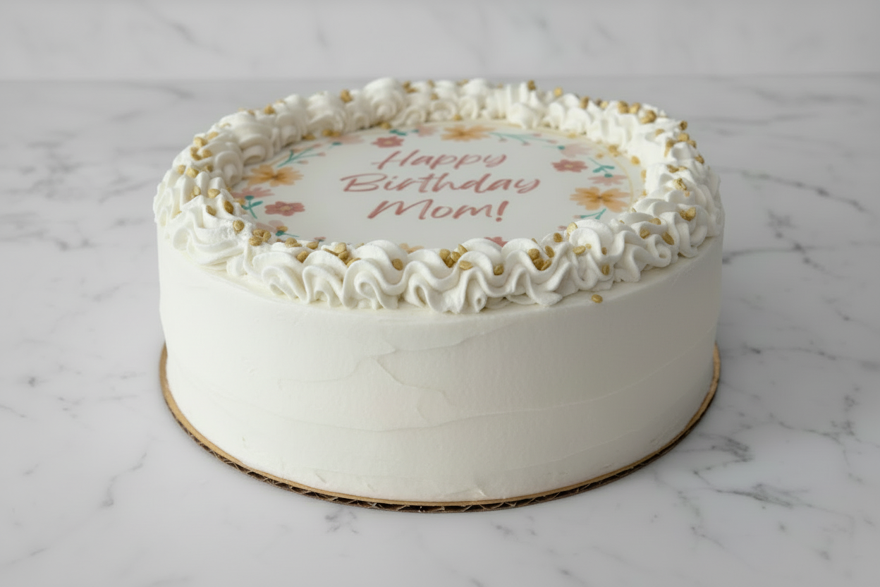 Gluten-Free 2 Layer Round Cake (Pickup Only)