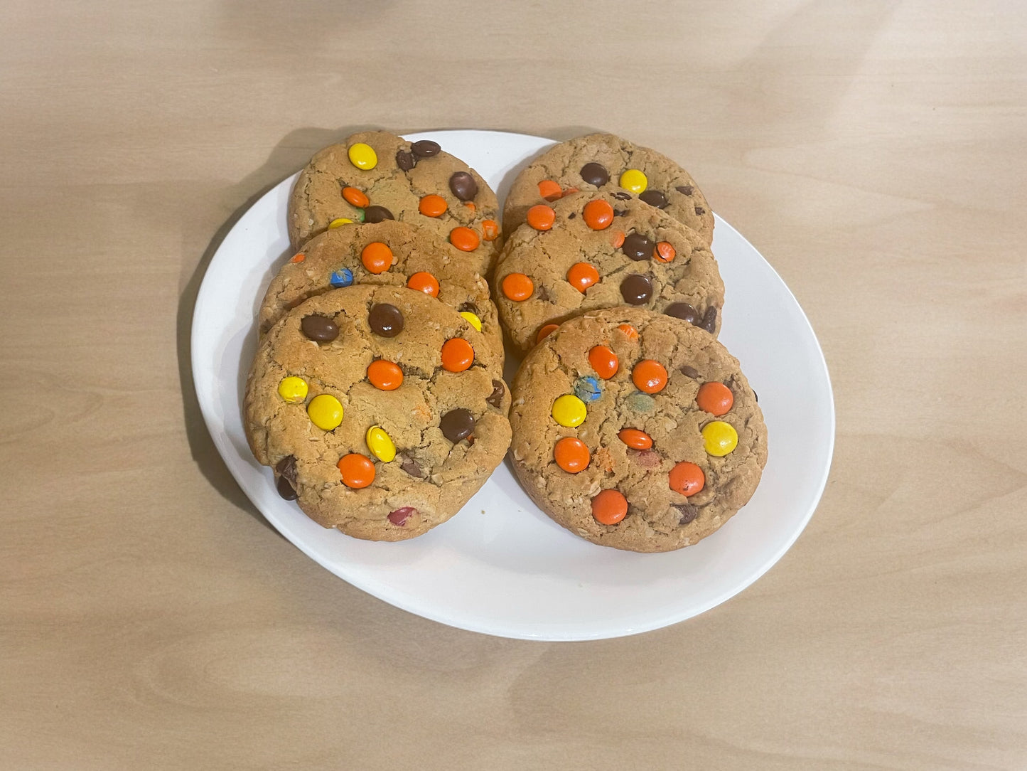 Gluten-Free Reese's Peanut Butter-White Chocolate Cookies