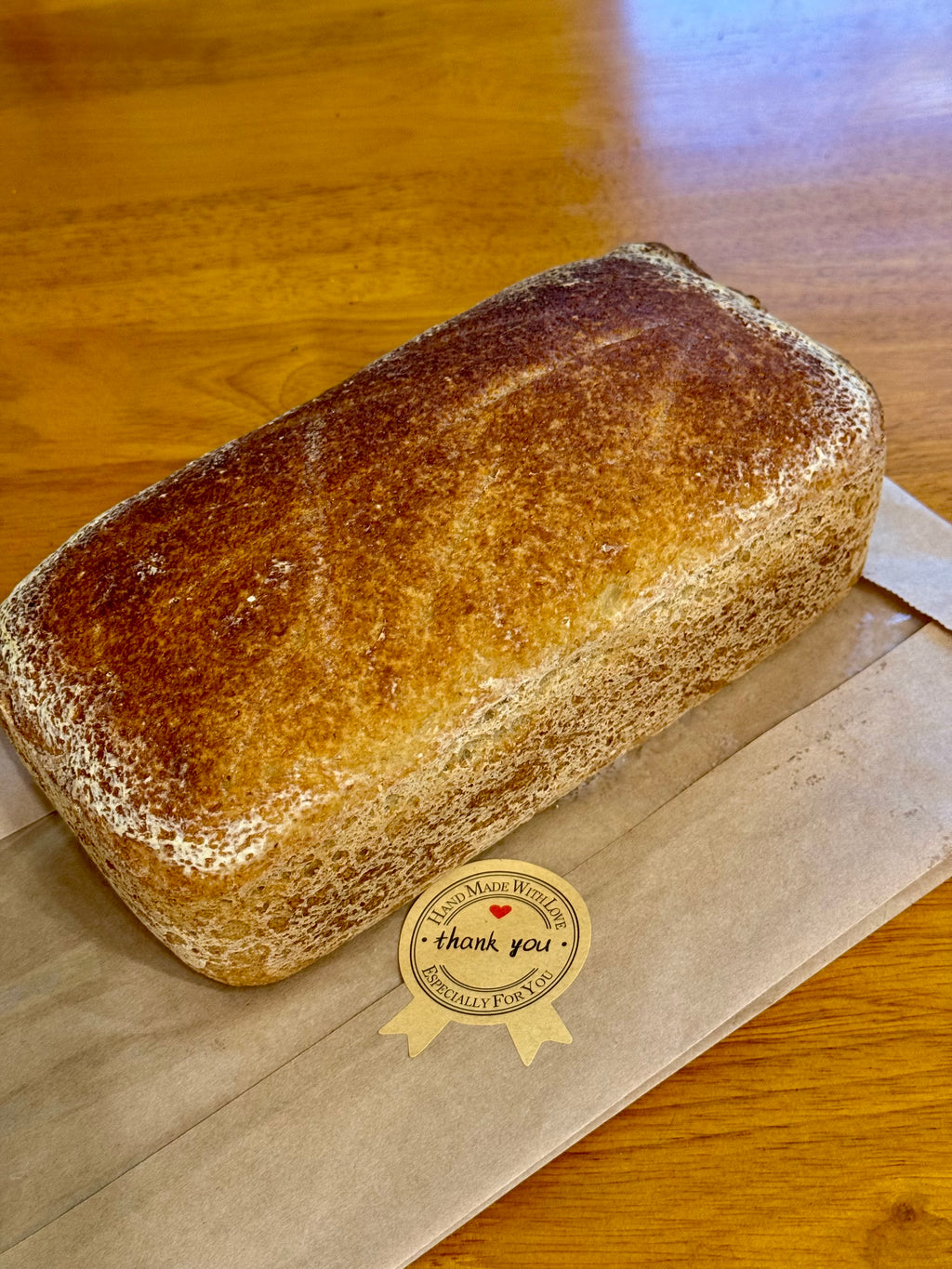 Gluten Free Sourdough Loaf Bread