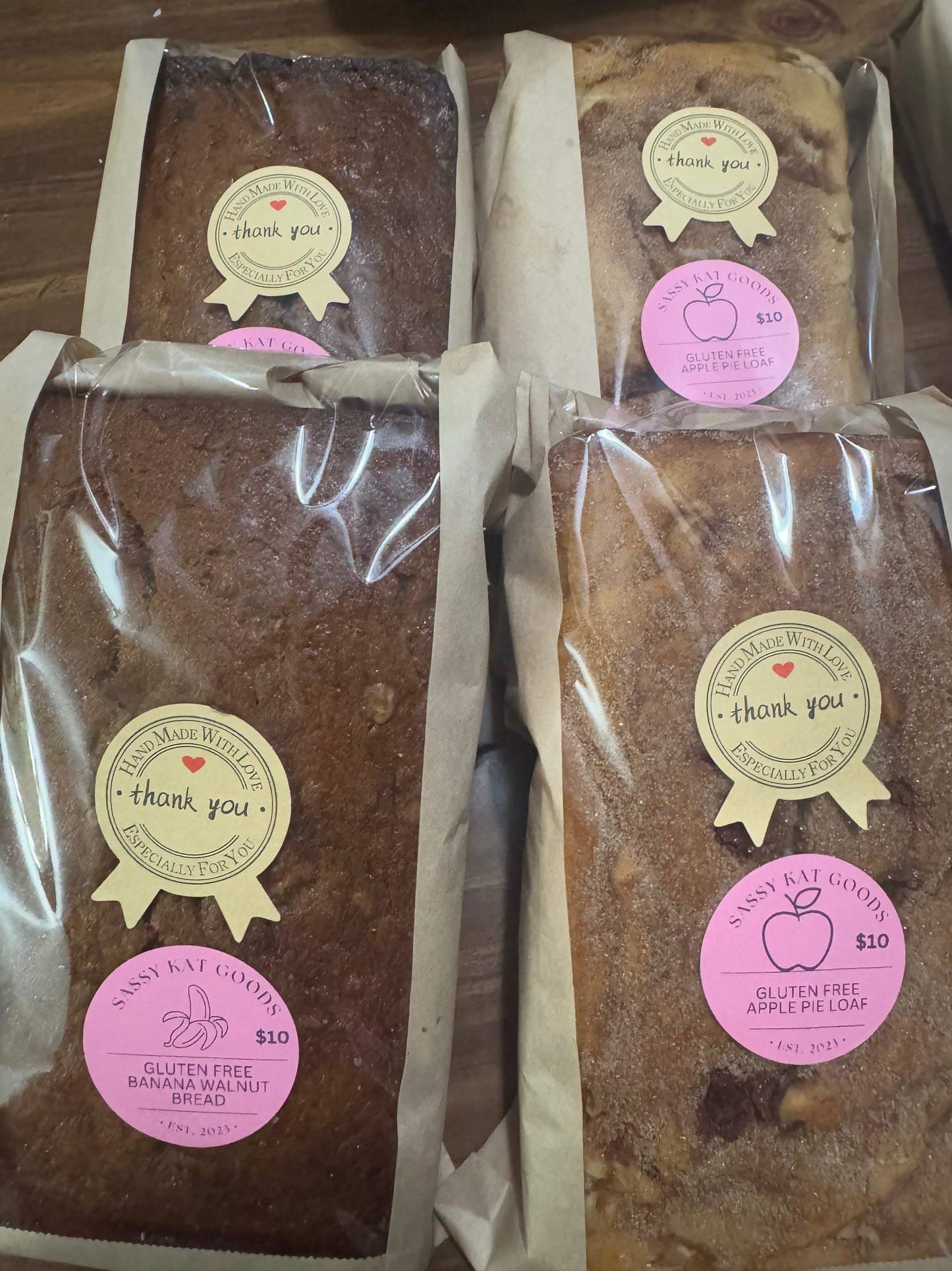 Gluten Free Quick Breads