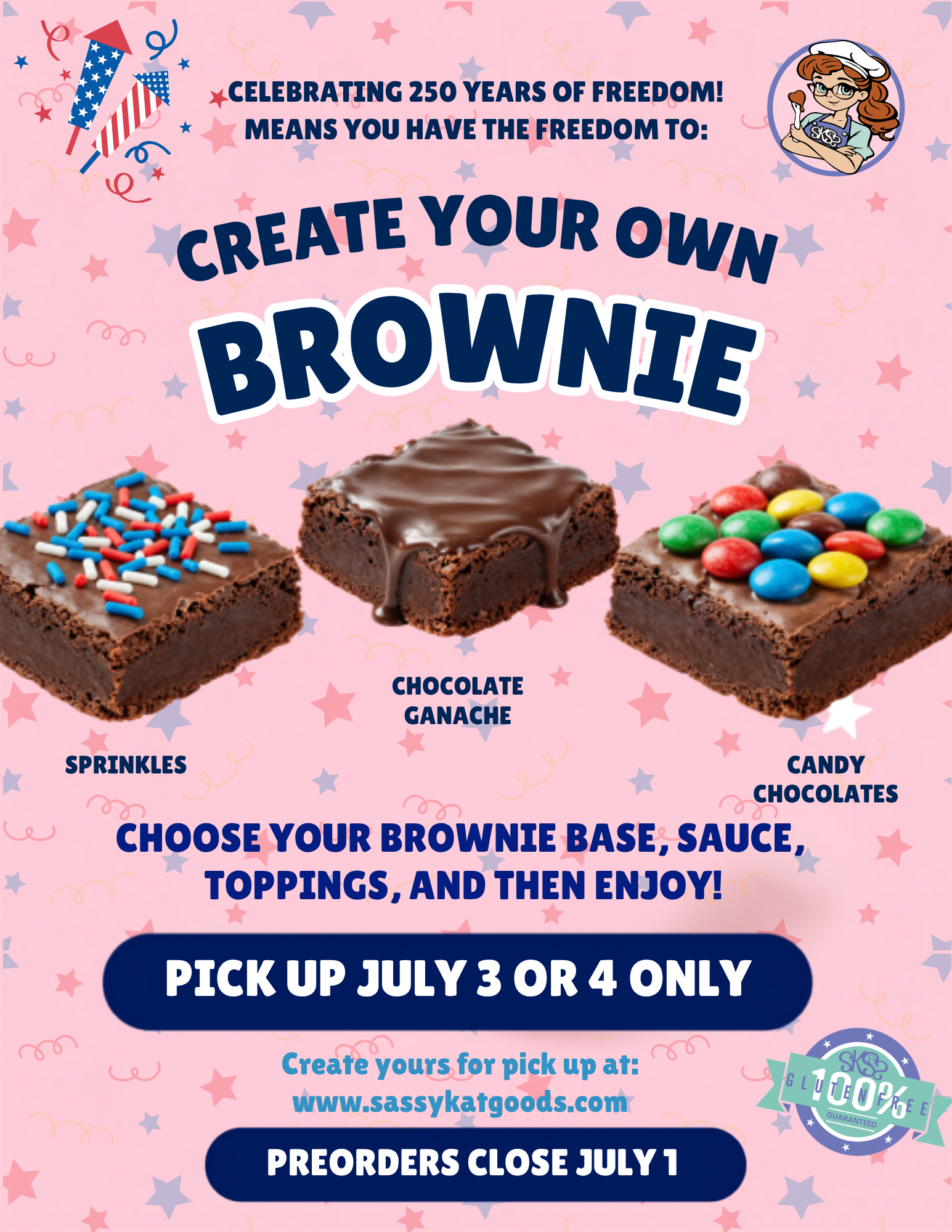 Create Your Own Brownie